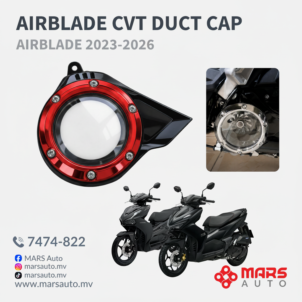 Airblade CVT Duct Cap - Red